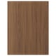 FÖRBÄTTRA walnut panel, smooth, modern, wood grain texture, rectangular.