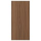 This image shows a FÖRBÄTTRA walnut-colored wooden panel with a smooth surface, featuring a classic modern design.