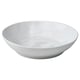 FORELLTETRA Deep plate, white, 21x19 cm