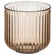 GRADVIS Plant pot, in/outdoor/light brown, 9 cm