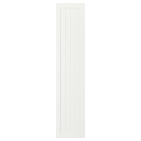 White GULLABERG door, rectangular with vertical panels, elegant design.