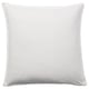 GURLI white pillowcase, 100% cotton, square shape, simple solid design.