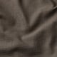 A close-up of a textured, dark brown fabric with a subtle sheen, likely a sofa cover, showcasing its quality and texture.