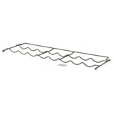 IVAR grey metallic wire storage rack.