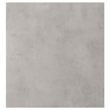 KALLVIKEN grey textured closet door; melamine laminate, particleboard, plastic edging.