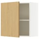 KNOXHULT light wood kitchen cabinet, wall-mounted with one adjustable shelf.