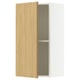 KNOXHULT wall cabinet, light wood, rectangular, two shelves, easy access.