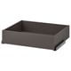 Ikea KOMPLEMENT gray drawer, fiberboard, ideal for clothes.