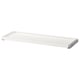White ikea KOMPLEMENT pull-out tray for organizing wardrobe items.