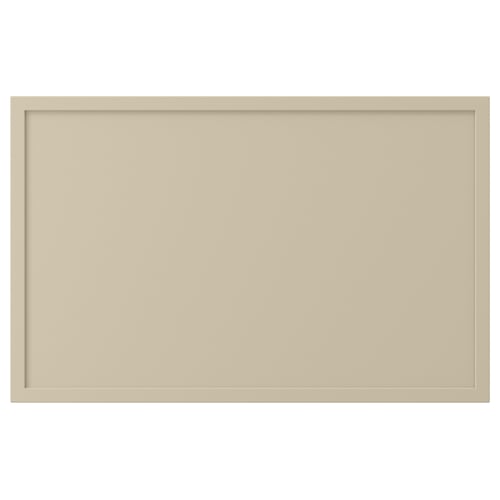 KRUKMAKARE light beige rectangular cabinet front, simple modern design.