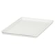KUGGIS white plastic lid, rectangular, simple design.