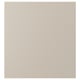 LAPPVIKEN light grey-beige cabinet door, sleek and calm design, rectangular shape, paper foil front, perfect for minimalist decor.