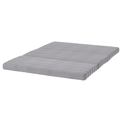 Lycksele grey sofa-bed mattress, rectangular, foam, removable cover.