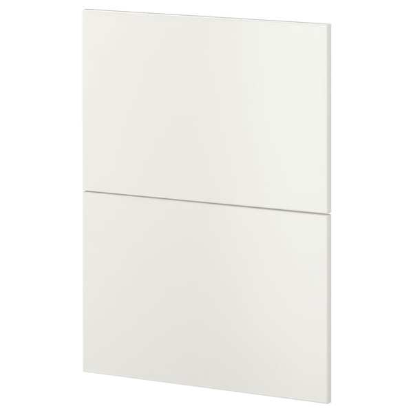 METOD kitchen door, white, rectangular, minimalist design.