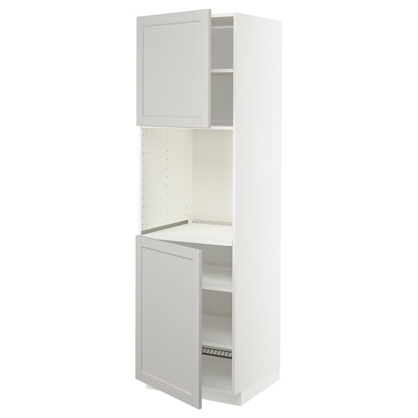 METOD white cabinet with shelves, modern kitchen storage, adjustable shelves.
