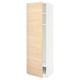 Wooden door cabinet, light ash, rectangular, minimalist design.