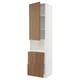 METOD kitchen unit with walnut effect tistrop doors, shelves & drawers