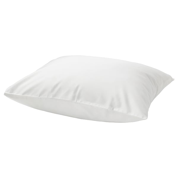 White pillowcase, 60% cotton, 40% lyocell, NATTJASMIN, silky smooth.