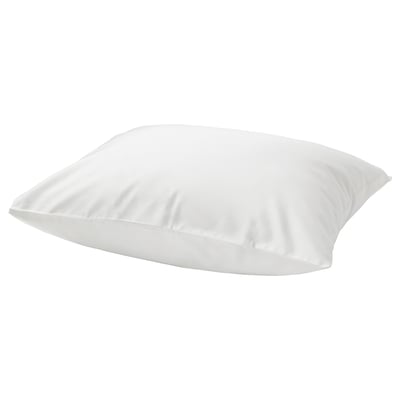 White pillowcase, 60% cotton, 40% lyocell, NATTJASMIN, silky smooth.