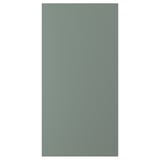 NICKEBO grey-green rectangular panel, smooth foil, straight lines, simple modern design.
