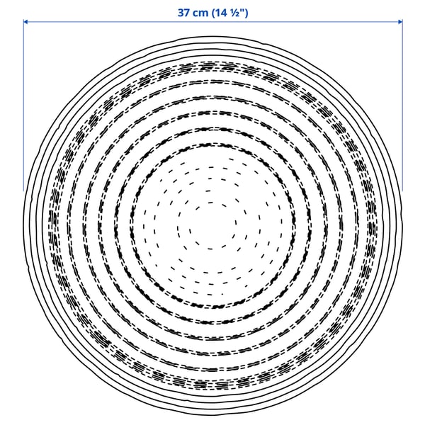 Illustration with measurements for the product: PENNFISK.