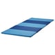 Foldable blue rectangular play mat, peva-filled