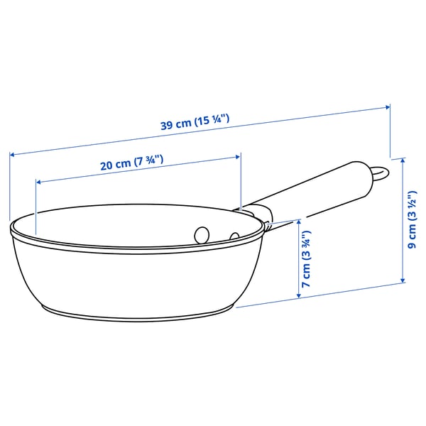 Illustration with measurements for the product: PUCKELLAX.