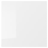 RINGHULT white glossy kitchen cabinet door.