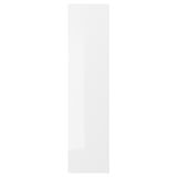 RINGHULT high gloss white kitchen cabinet door. Rectangle shape with smooth surface.