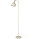 RÖDFLIK cream floor lamp, tall with adjustable white shade, industrial style.