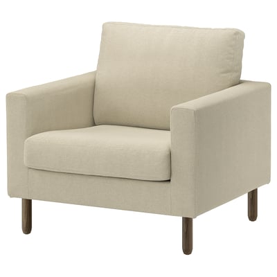 SALTSJÖBADEN Armchair, Fridtuna light beige