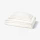SCHERSMIN Duvet cover and pillowcase, white, 150x200/50x60 cm