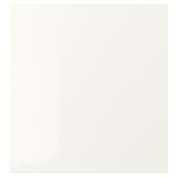 SELSVIKEN white cabinet door, modern design, glossy finish, rectangular shape, easy to clean.