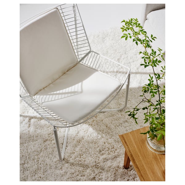 SKÅLBODA Armchair cushion, Ransta beige