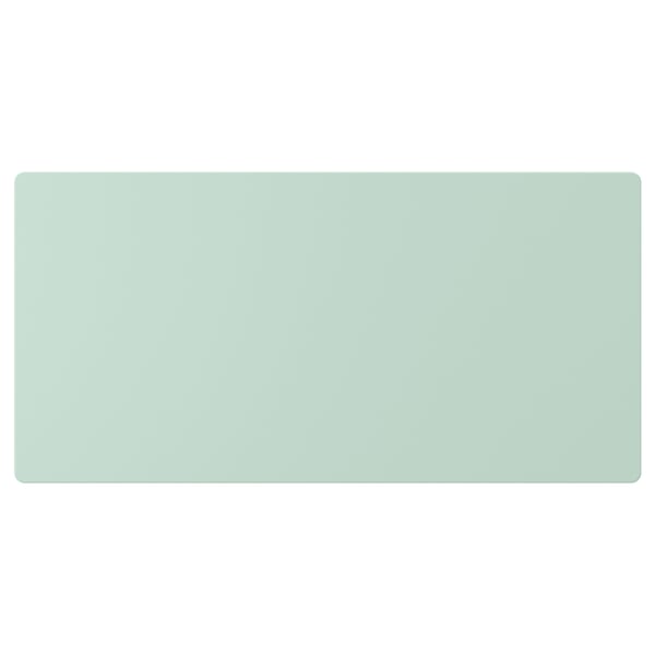 Small green rectangular box, smooth finish, rounded edges - SMÅSTAD green front.