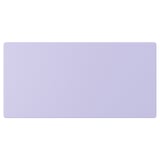 Pale lilac rectangular drawer front for furniture; smooth, modern design.