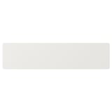 SMÅSTAD storage drawer in white. Rectangular shape, made of fibreboard.