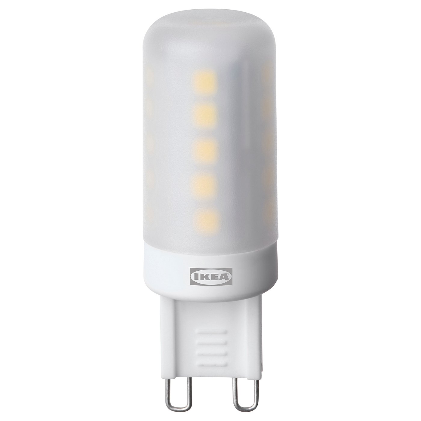 SOLHETTA LED bulb G9 470 lumen, dimmable opal white