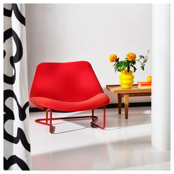 SOTENÄS Armchair, Hakebo red