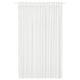 White STENFRÖ sheer curtain with heading tape for pleats.