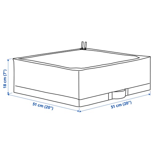 Illustration with measurements for the product: STUK.