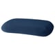 Dark blue TÖCKENFLY pillowcase, 94% cotton, elastic edge, machine washable.