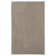 TOFTBO soft grey bath mat, rectangular, textured microfiber, eco-friendly.