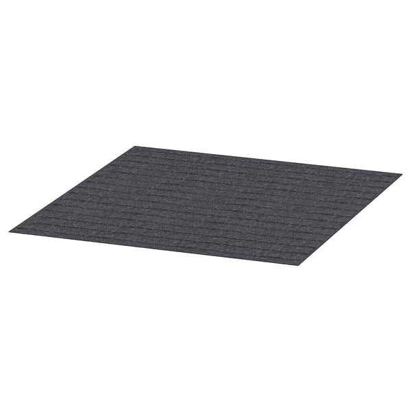 UPPDATERA grey drawer mat, sound-dampening, rectangle.