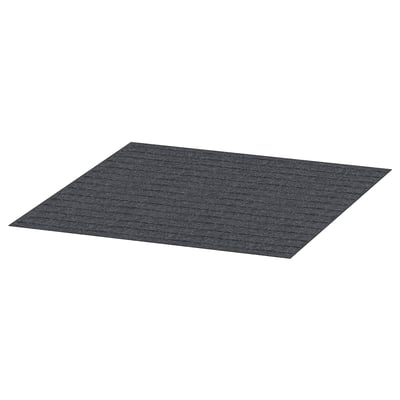 UPPDATERA grey drawer mat, sound-dampening, rectangle.