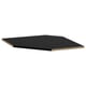 UTRUSTA black shelf, melamine & particleboard, angled, durable.