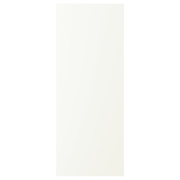 VALLSTENA white cabinet door, smooth foil, rectangular.