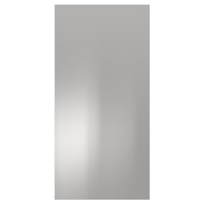 Stainless steel VÅRSTA kitchen panel, sleek and modern, rectangular shape, durable material, professional look.