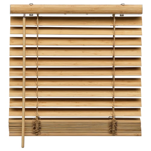 VECKLARFLY Venetian blind, bamboo, 60x155 cm