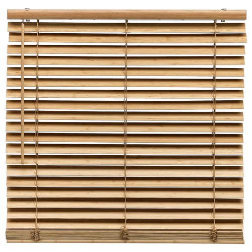 VECKLARFLY Venetian blind, bamboo, 80x155 cm